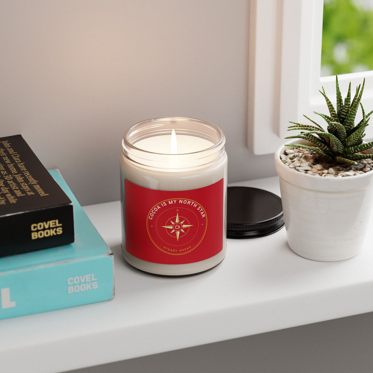 Cocoa Is My North Star Scented Soy Candle