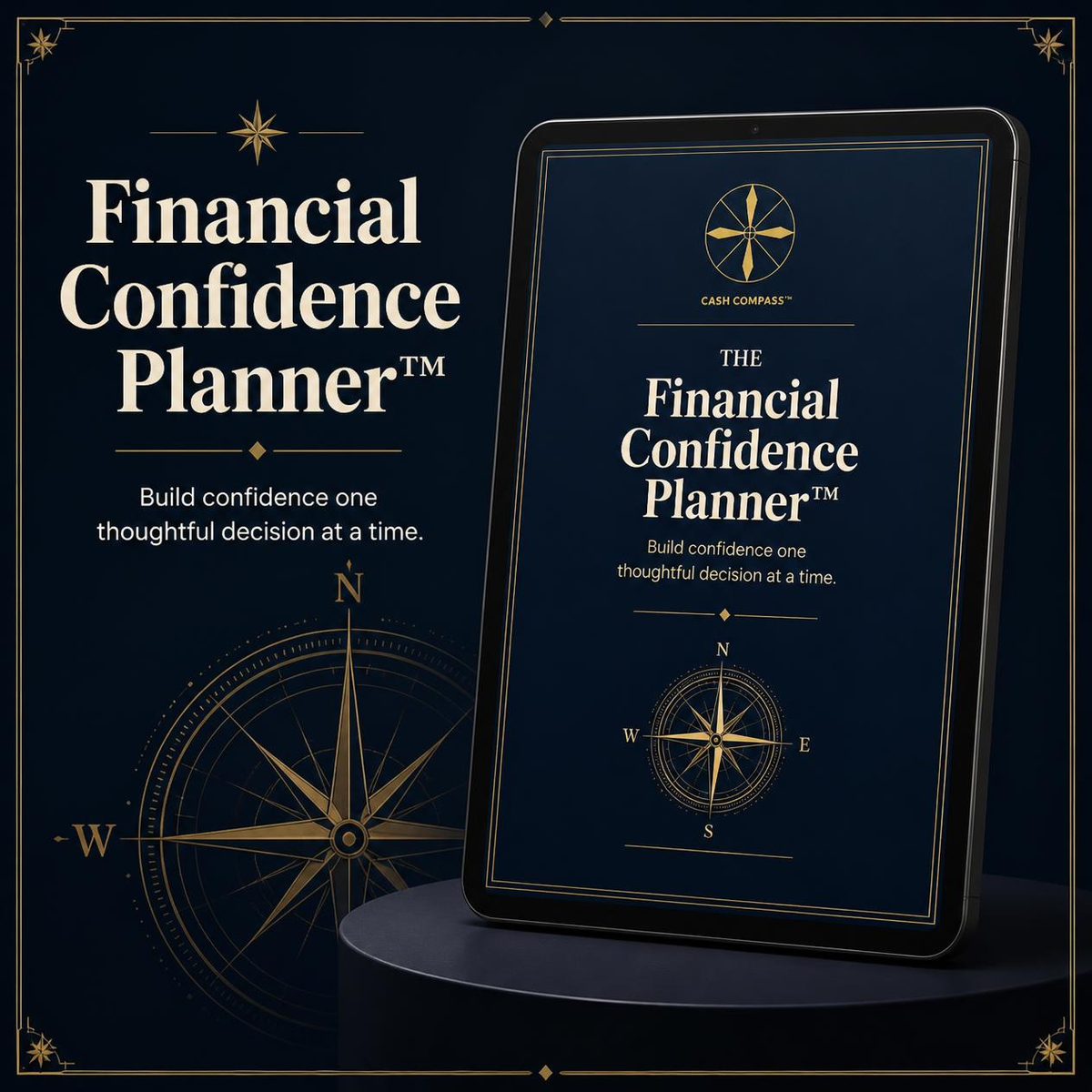 The Financial Confidence Planner™ — Printable PDF
