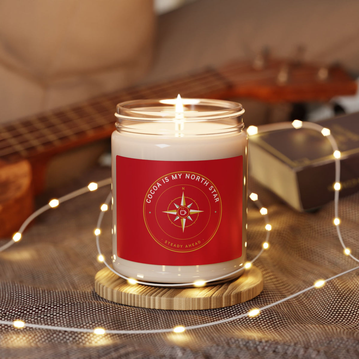 Cocoa Is My North Star Scented Soy Candle