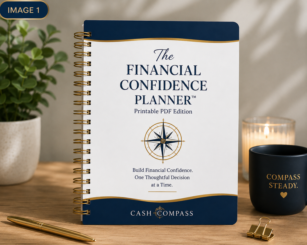 The Financial Confidence Planner™ by Cash Compass™ — Printable PDF Edition