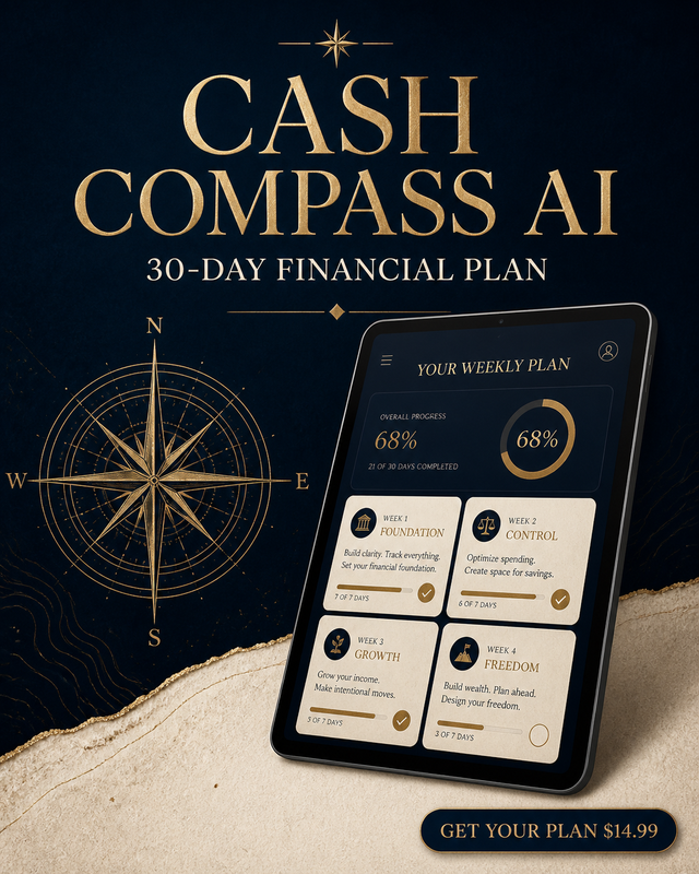 Cash Compass Interactive Tracker App